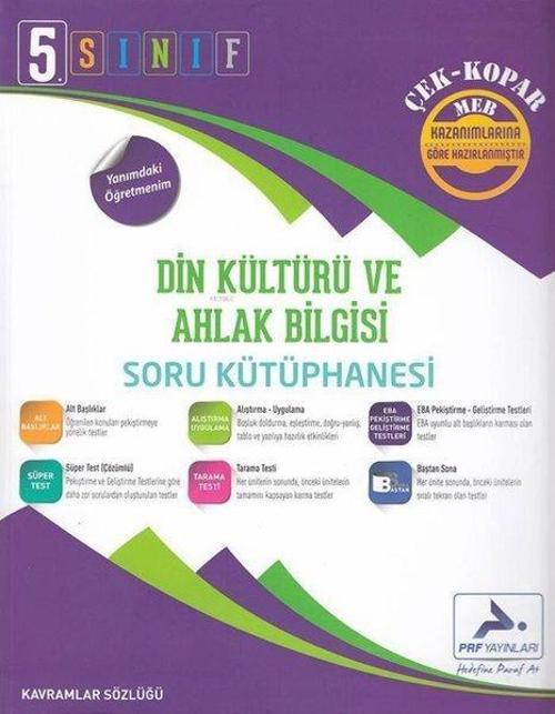 5. Sınıf Din Kültürü ve Ahlak Bilgisi Soru Kütüphanesi