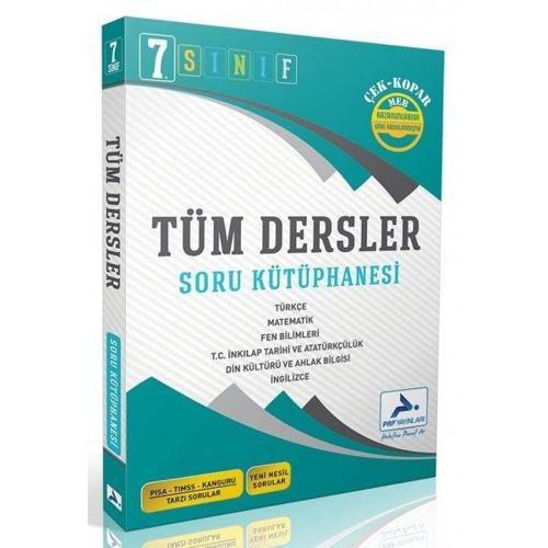 7. Sınıf Tüm Dersler Soru Kütüphanesi