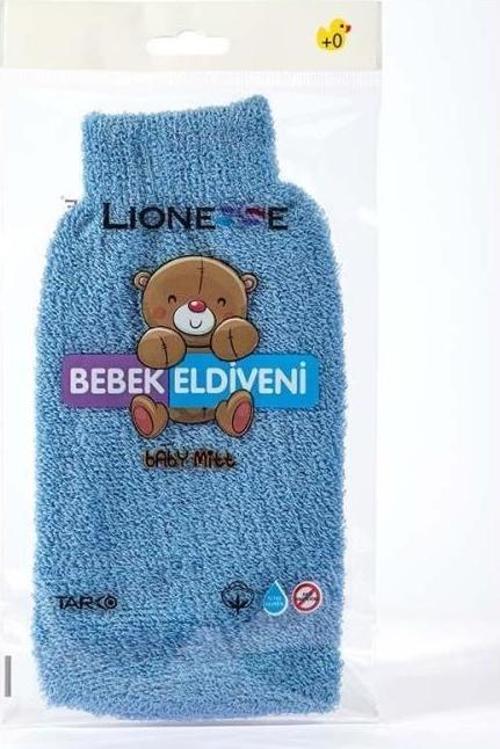 Lionesse Bebek Banyo Eldiveni - Mavi
