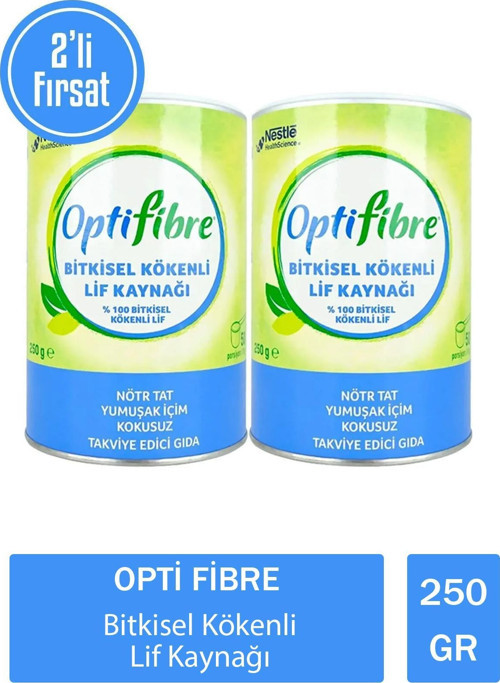 Opti Fibre Bitkisel Kökenli Lif Kaynağı 250 gr X 2 Adet