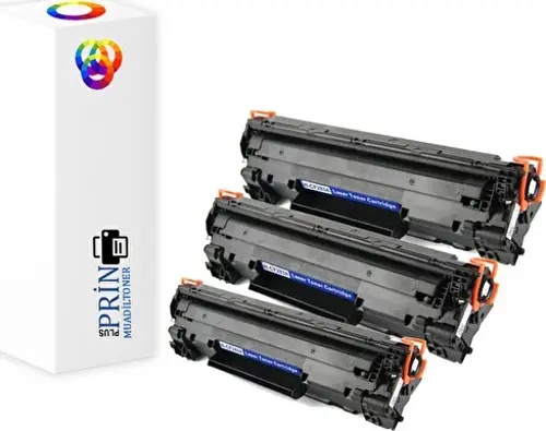 Imageclass MF212W Yazıcı Yazıcı Uyumlu Muadil Toner CRG737 3lü Paket