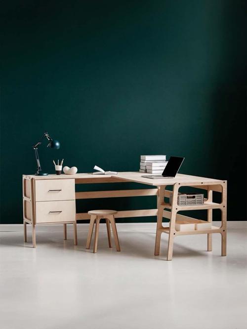 Origo Ahşap Çalışma Masası 177 x 65 Natural Renk Cpt4643-100
