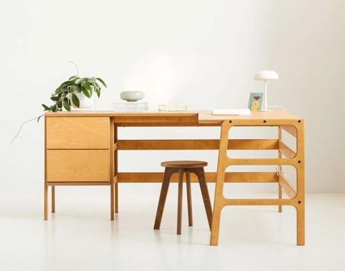 Sera Ahşap Çalışma Masası 100 x 190 Tik Renk Cpt4639-170