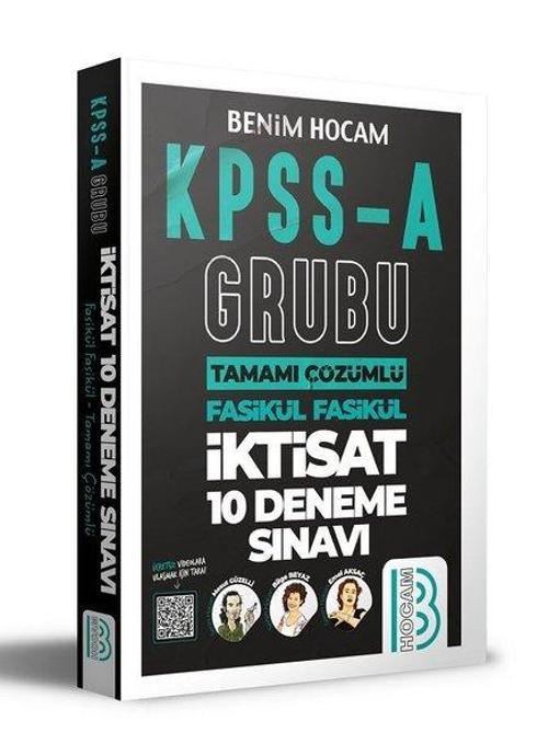 2021 KPSS A Grubu Tamamı Çözümlü İktisat 10 Deneme Sınavı