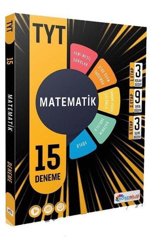 TYT Matematik Video Çözümlü 15 Branş Deneme