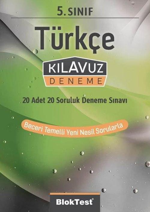 5.Sınıf Bloktest Türkçe Kılavuz Deneme