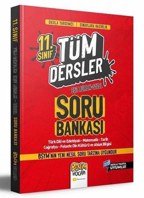 2022 11.Sınıf Eşit Ağırlık - Sözel Tüm Dersler Soru Bankası
