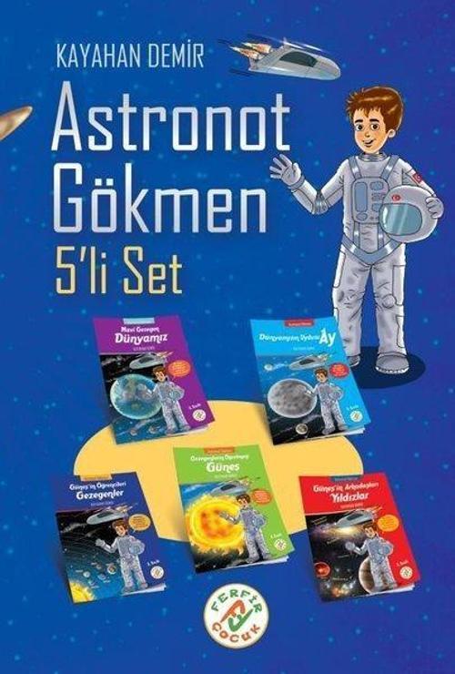 Astronot Gökmen Seti - 5 Kitap Takım