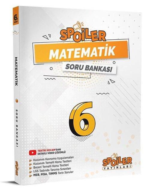 6.Sınıf Matematik Spoiler Soru Bankası