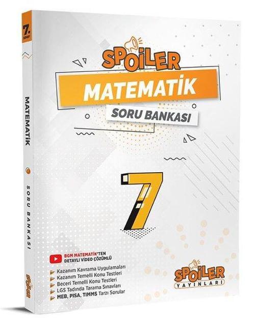 7.Sınıf Matematik Spoiler Soru Bankası
