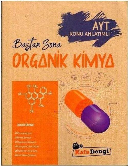 AYT Baştan Sona Organik Kimya Konu Anlatımlı