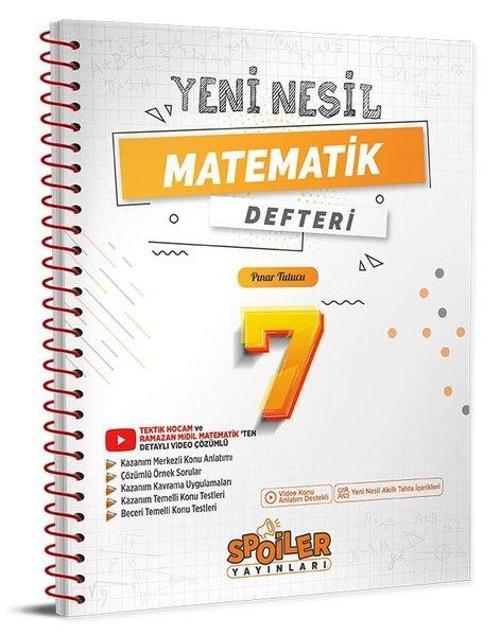 7.Sınıf Yeni Nesil Matematik Defteri