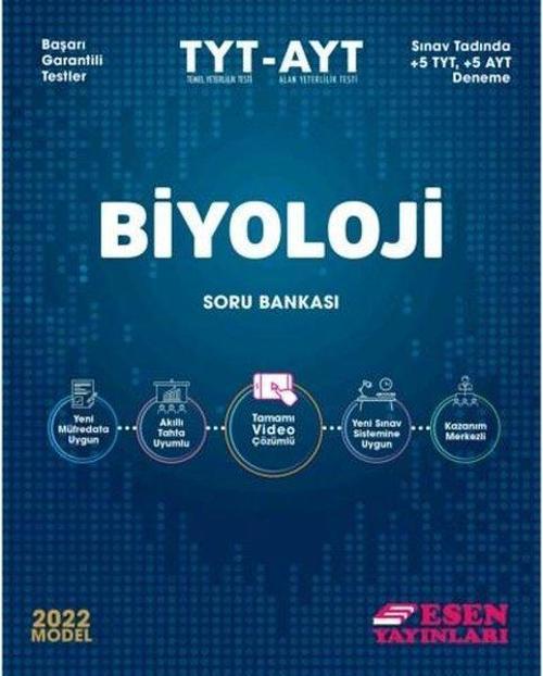 2022 TYT AYT Biyoloji Soru Bankası