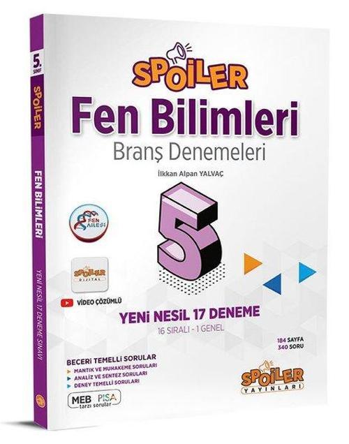 5.Sınıf Fen Bilimleri Branş Denemeleri
