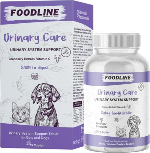 Urinary Care 75 Tablet | Kedi ve Köpekler için İdrar Sağlığını Destekleyici