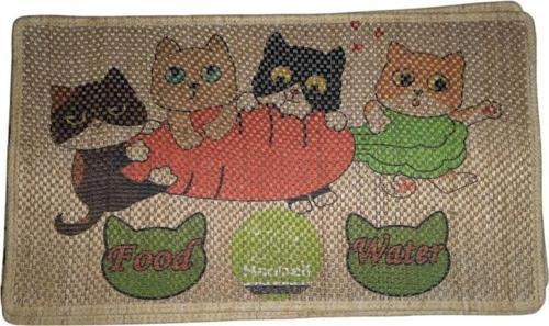 Jüt Halı Kedi Tırmalama 70X43 cm Desenli 10