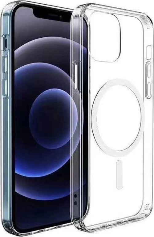İphone 14 Magsafe Uyumlu Sert Şeffaf Kapak