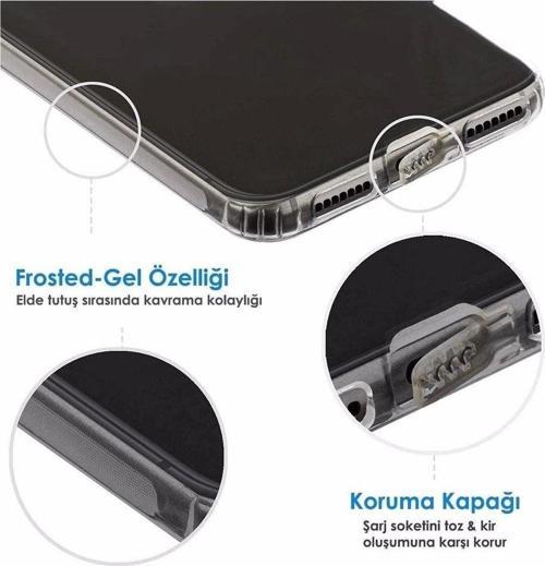 Samsung Galaxy S24 Ultra Şeffaf Silikon Kılıf