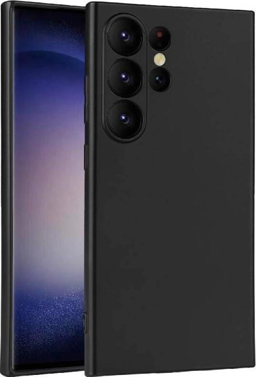 Samsung S24 Plus Premier Siyah Silikon Telefon Kılıfı