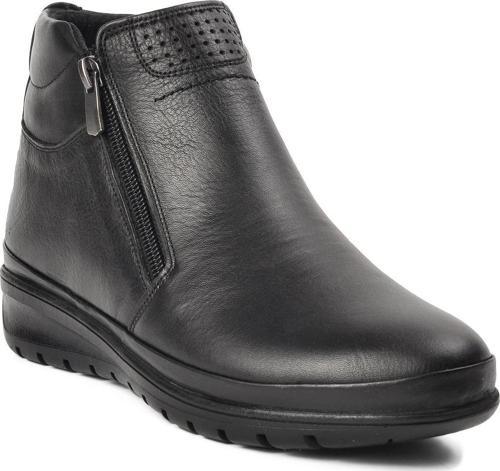 Voyager 8200 Siyah Hakiki Deri Kadın Bot