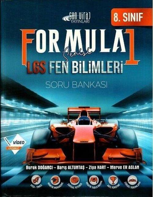 8.Sınıf LGS Fen Bilimleri Formula 1 Soru Bankası