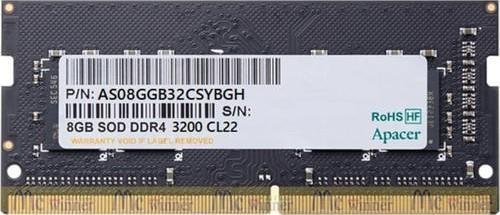 8GB 3200Mhz DDR4 CL22 Notebook SODIMM Ram (ES.08G21.GSH)