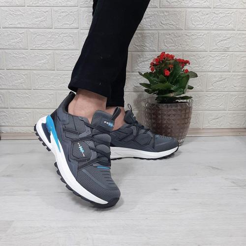 1642 Füme Memoryfoam Kaydırmaz Rahat Spor Ayakkabı