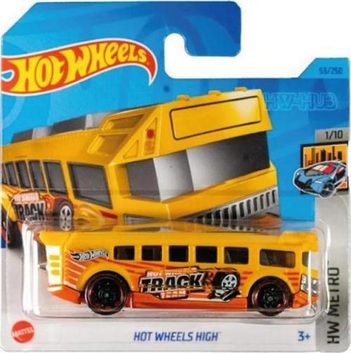 1/64 Ölçek Tekli Regular Arabalar HKJ68 Hw Metro High Sarı