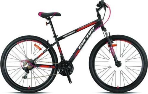 MAGNUM - 26 MTB - 15' - 21 Vites - V.B - Mat Siyah - Gri/Kırmızı