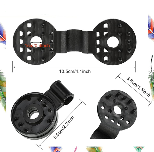 PLASTİK GÖLGELİK KLİPSİ 100 ADET