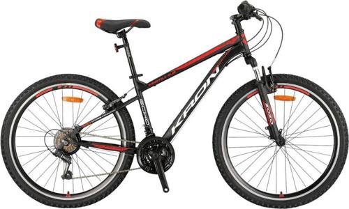 VORTEX 4.0 - 27.5" MTB - 16' - 21 Vites - M.DISC - Mat Siyah-Gri/Kırmızı  #KRN23-036