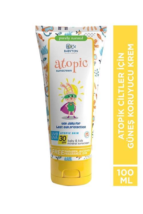 Atopik Ciltler Için Güneş Koruyucu Krem 100 Ml