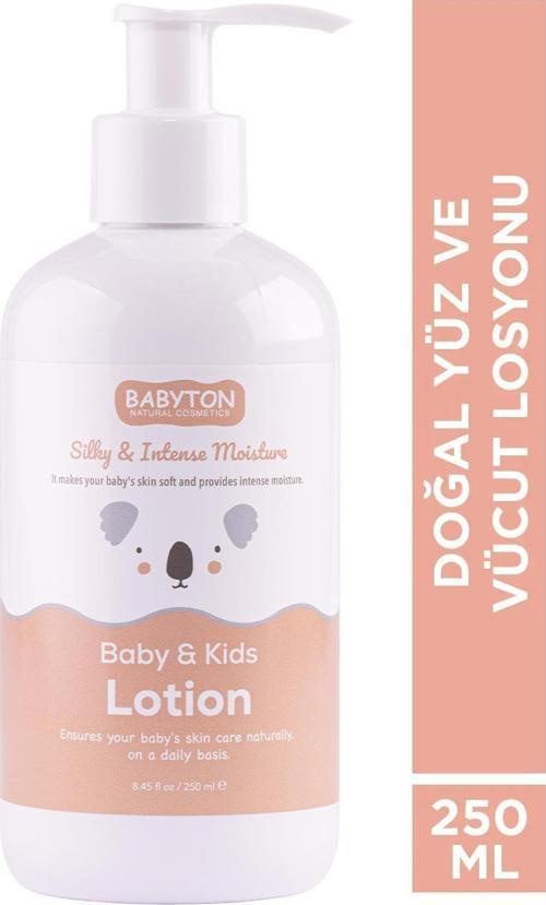 Bebek Ve Çocuklar İçin Doğal Yüz Ve Vücut Losyonu 250 Ml