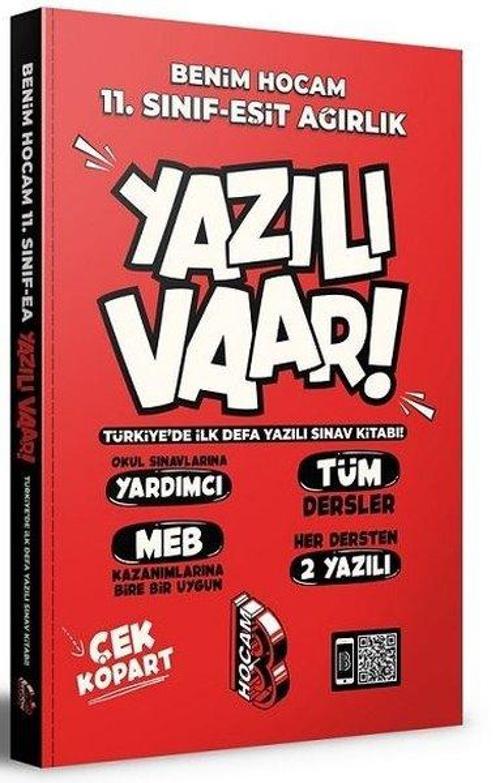 11.Sınıf Eşit Ağırlık Yazılı Var