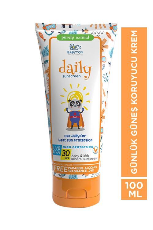 Bebek Ve Çocuklar İçin Günlük Güneş Koruyucu Krem 100 Ml