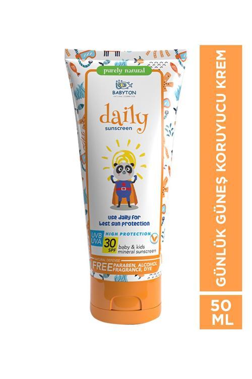 Bebek Ve Çocuklar İçin Günlük Güneş Koruyucu Krem 50 Ml