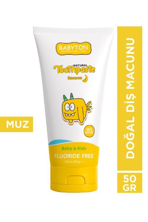 Doğal Muz Aromalı Diş Macunu