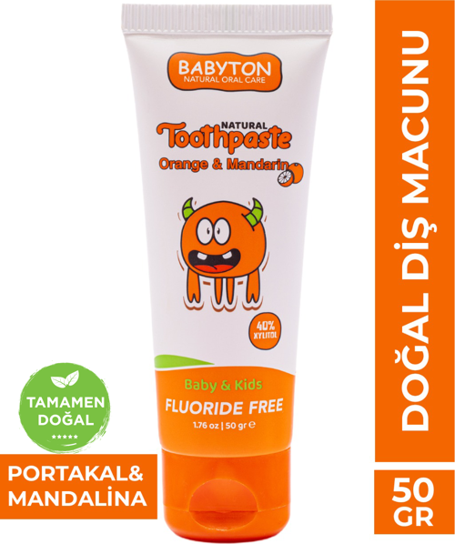 Doğal Portakal & Mandalina Aromalı Diş Macunu