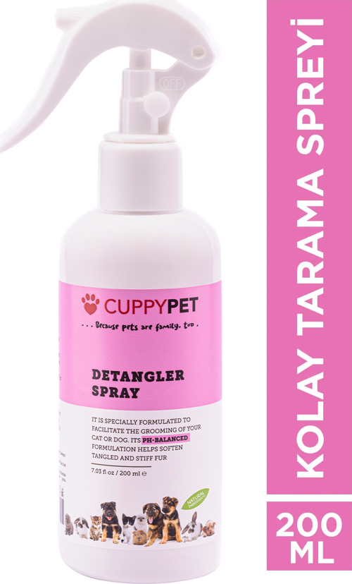 Kedi Kıtık Açıcı Kolay Tarama Spreyi
