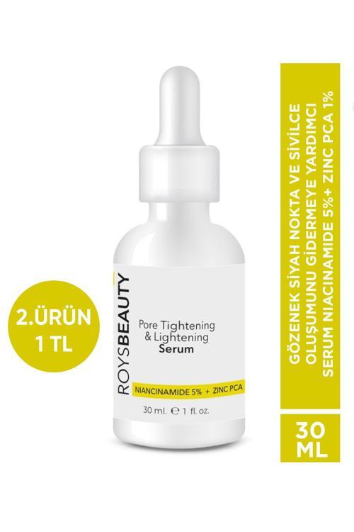 Gözenek Siyah Nokta Ve Sivilce Oluşumunu Gidermeye Yardımcı Serum Niacinamide 5%+ Zinc Pca 1%