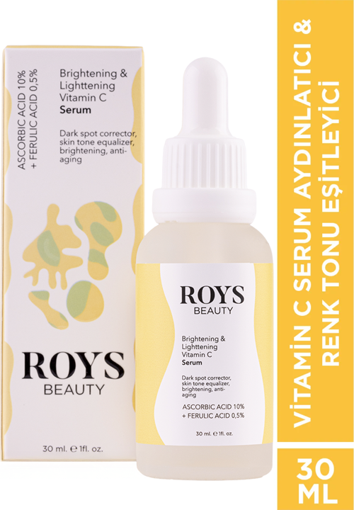 Vitamin C Serum Aydınlatıcı & Renk Tonu Eşitleyici 30 Ml