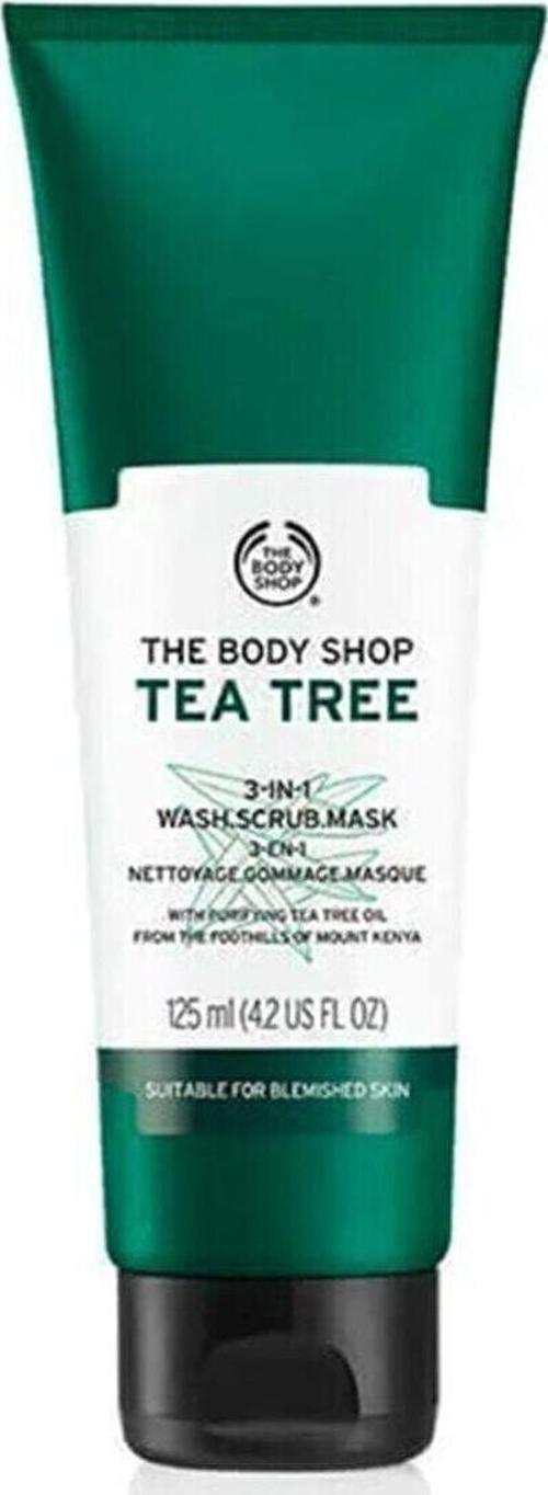 Çay Ağacı 3'ü 1 Arada Temizleyici Scrub Maske 125ml
