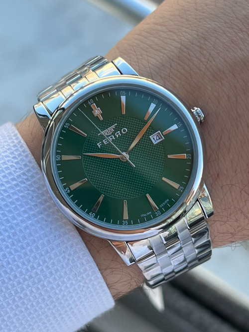 Çelik Kordon İyon Kaplama Kasa Tasarım Seri 30 Mt Su Geçirmez Erkek Kol Saati EFM.1147.A6