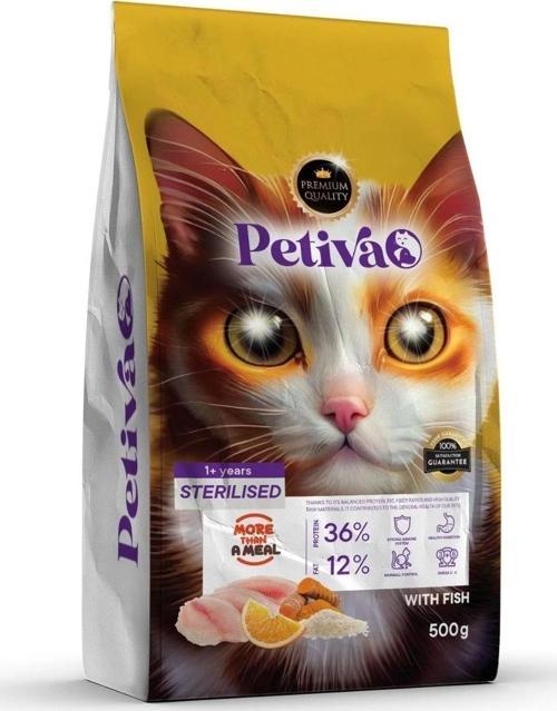 Kısırlaştırılmış Balıklı Kedi Maması 500 G