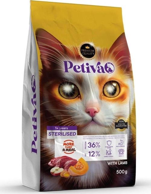 Kısırlaştırılmış Kuzulu Kedi Maması 500 G