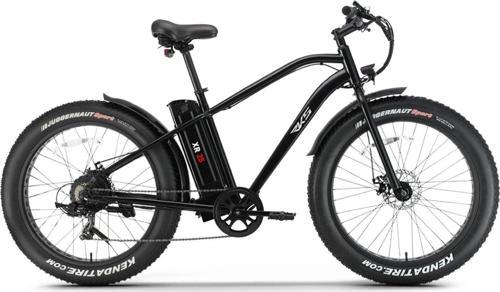 RKS XR25 PRO 26 Jant Fat Bike Elektrikli Bisiklet 250 Watt 14,5 Amper Siyah
