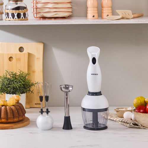 Pro - Midi Plus 3'lü Blender Set Pearl White 1000w