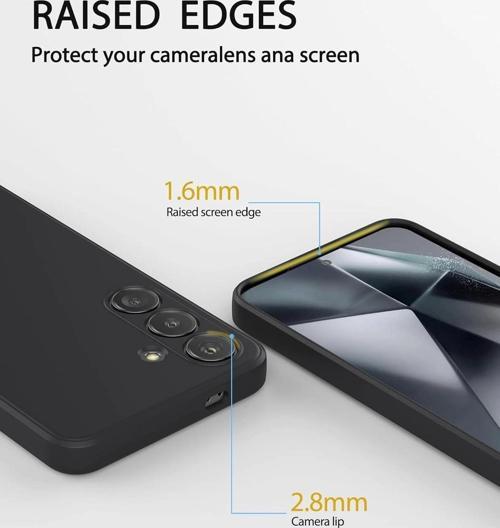 Samsung Galaxy A05S Premier Siyah Silikon Telefon Kılıfı