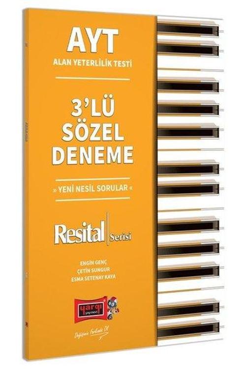 AYT Resital Serisi 3'lü Sözel Deneme