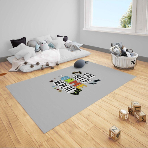 Çocuk Bebek Odası Halısı Game Konsol Temalı